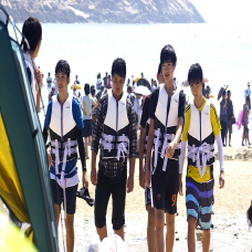 같이의 가치-교류캠프-자매결연도시 홍천구청소년들과 부평구청소년들 이미지