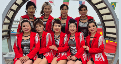 트로트신나막장구 