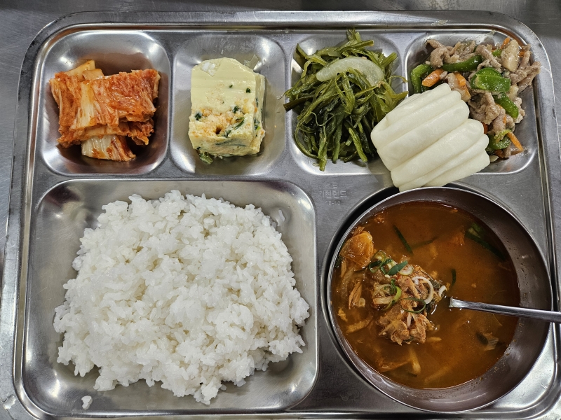 산곡 온정식당 4/10(목) 식사메뉴의 1번째 이미지