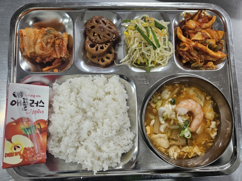 산곡 온정식당 4/22(화) 식사메뉴의 1번째 이미지