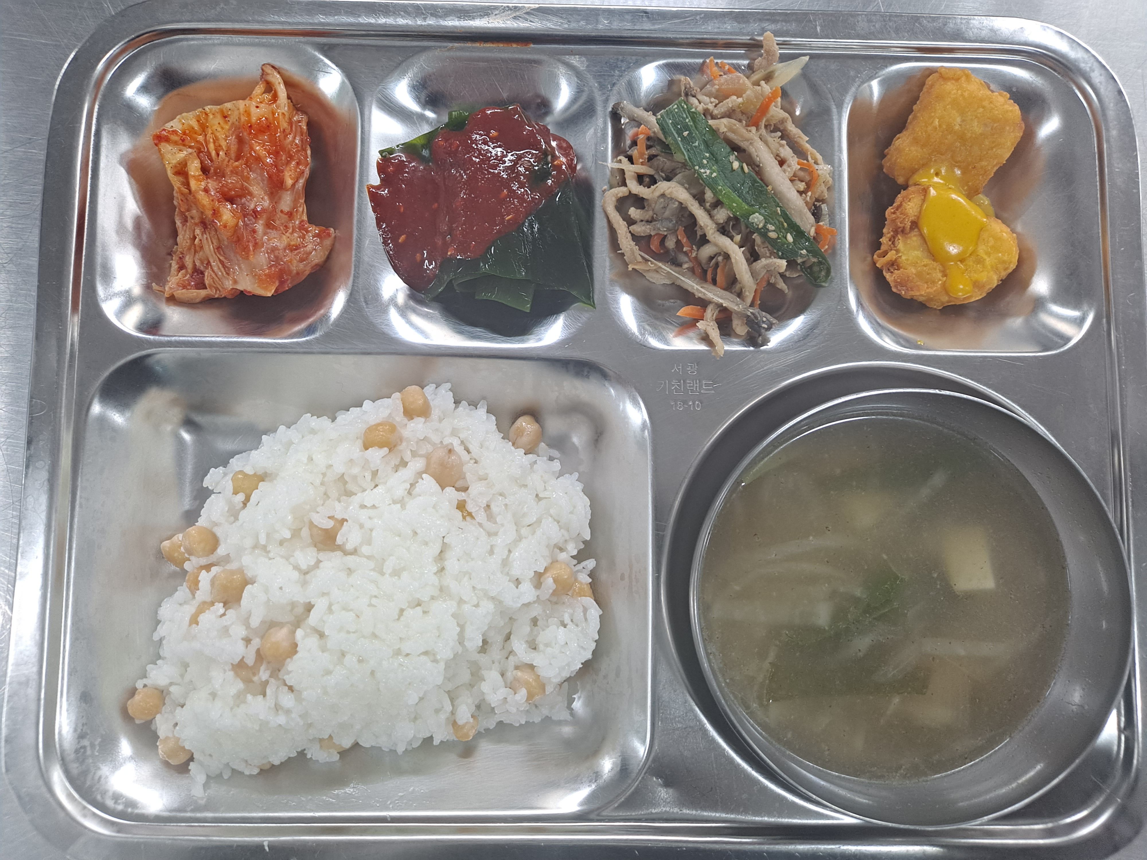 경로식당 10/26(수) 식사메뉴의 1번째 이미지