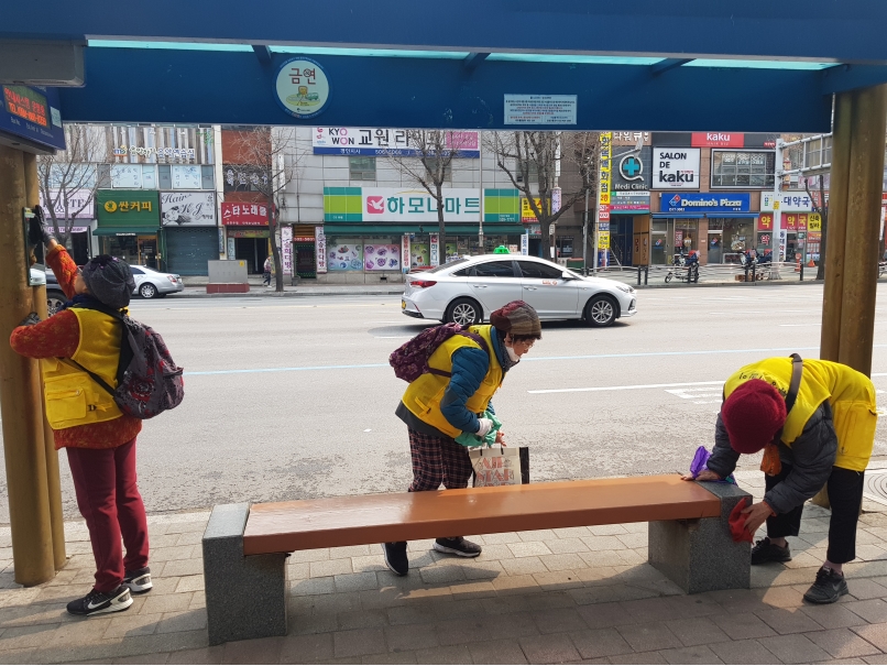 2019년 3월 정류장지킴이 활동사진의 1번째 이미지