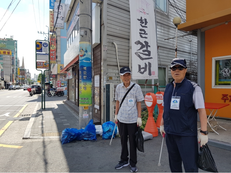 2019년 정류장지킴이 7월 활동사진(4조, 7조)의 5번째 이미지
