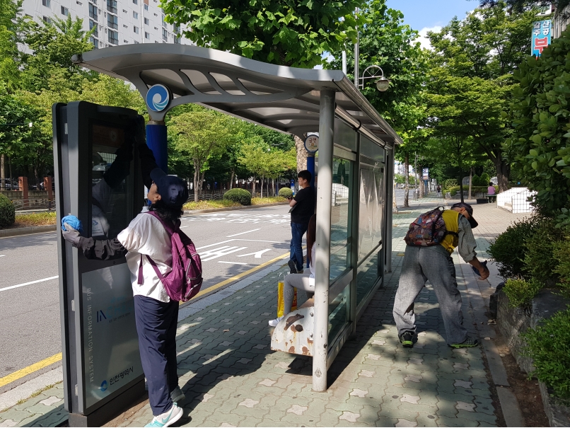 2019년 정류장지킴이 7월 활동사진(2조)의 4번째 이미지