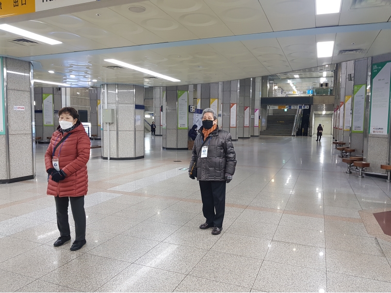 도시철도안전지킴이 2월 활동사진(1조,2조)의 1번째 이미지