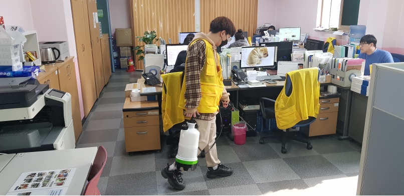 코로나19 대응 사무실 자체소독(3/30 ~ 4/3)의 4번째 이미지