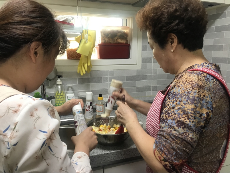 2019년 엄마품사랑도우미 10월 활동사진(4조)의 2번째 이미지