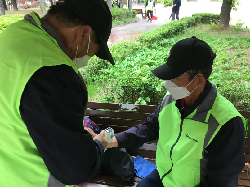 시니어방역단 _5월 10일모니터링의 3번째 이미지