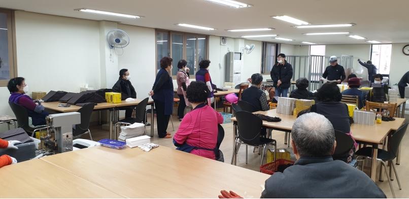 비전홀작업장 폐쇄안내 및 체온점검(코로나19예방)의 2번째 이미지