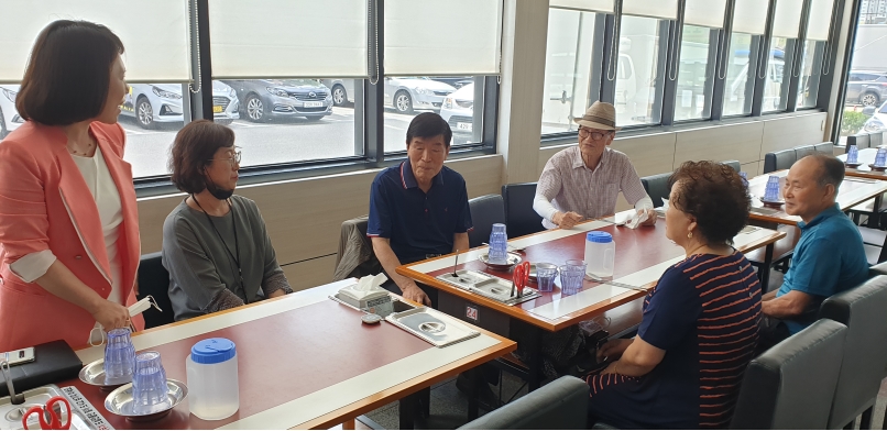 비전홀공동작업장 조장회의의 1번째 이미지