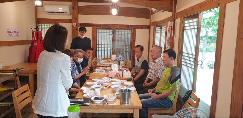 비전홀공동작업장 조장회의의 4번째 이미지