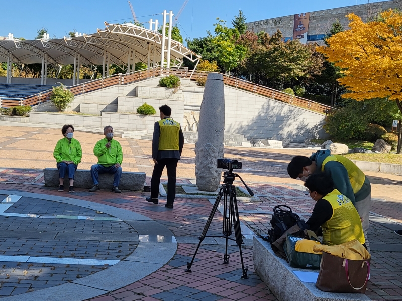 2021 시니어건강지도사 유튜브 촬영의 5번째 이미지