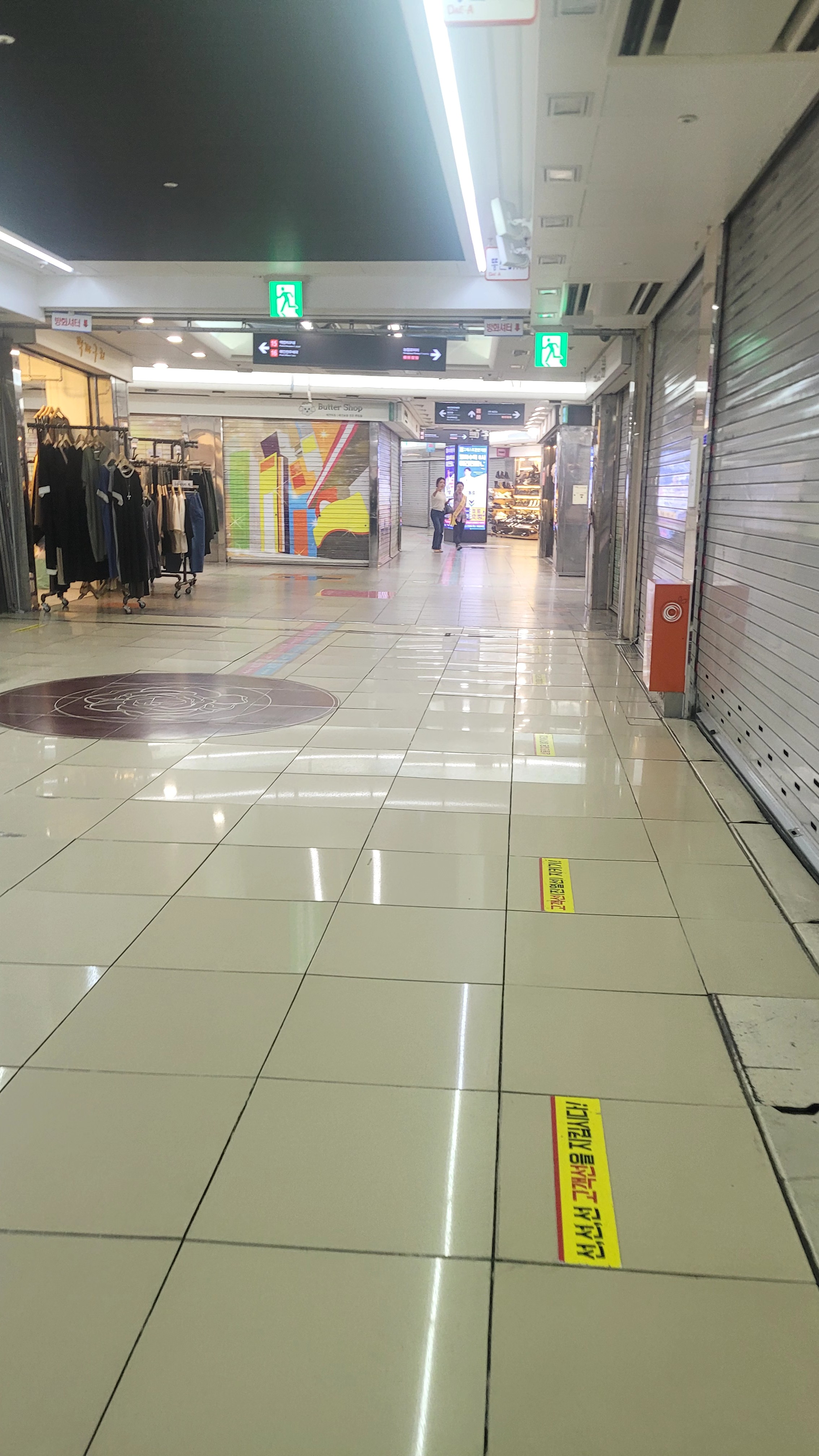 지하상가안내도우미 8월 모니터링 이미지
