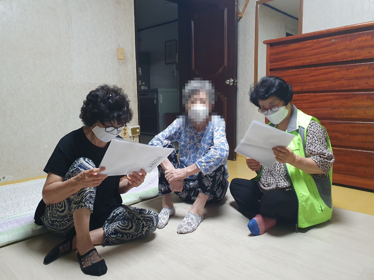 2021년 경증치매 활동보조 9월 모니터링 이미지