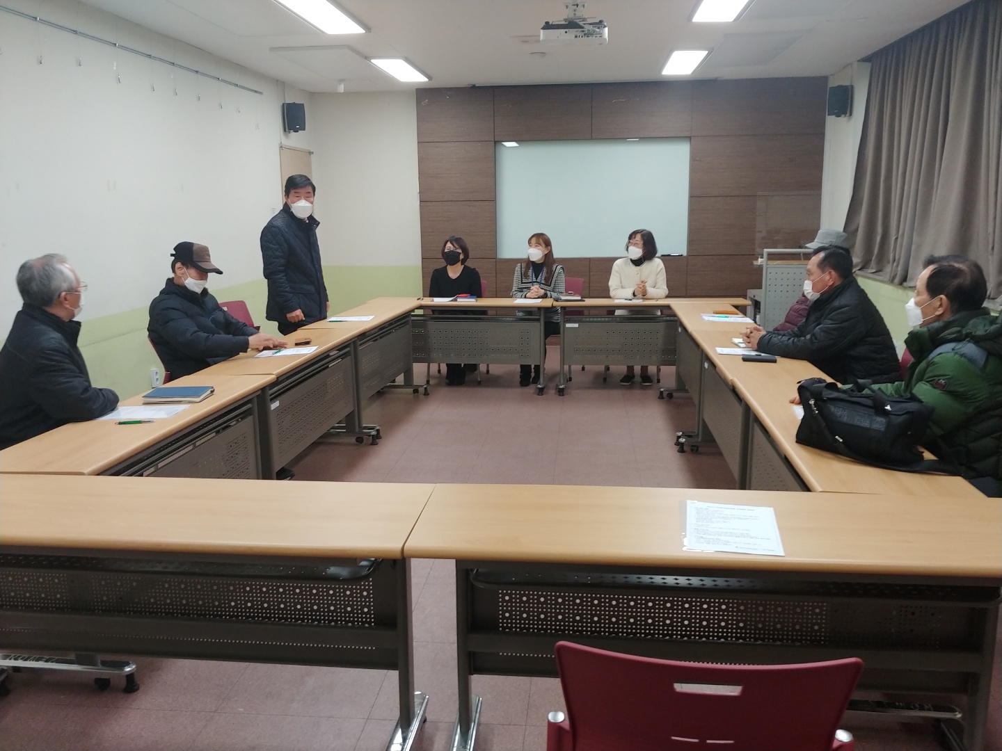 2021년 공동작업장운영(비전홀) 조장회의의 3번째 이미지