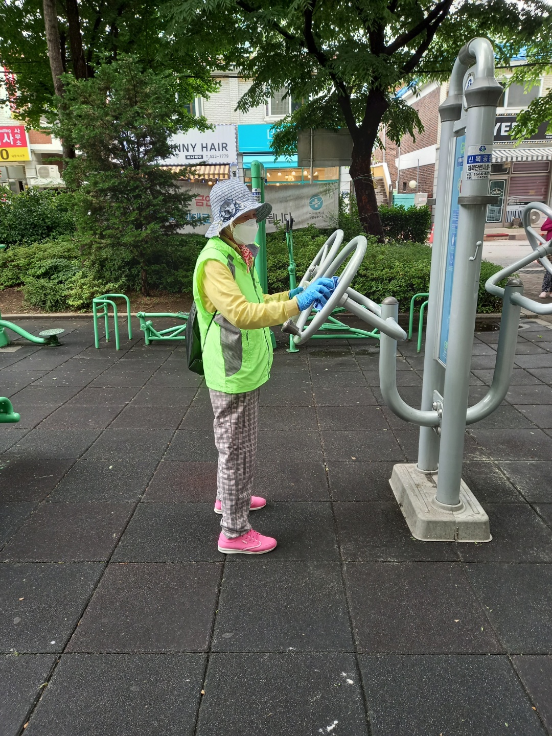 시니어방역단 모니터링 이미지