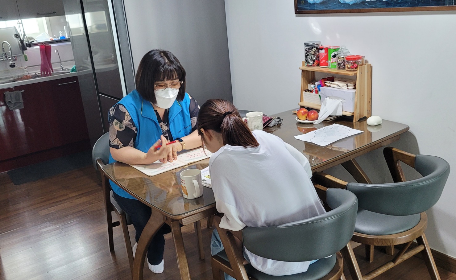 다문화가정자녀학습지원도우미 6월 모니터링의 2번째 이미지