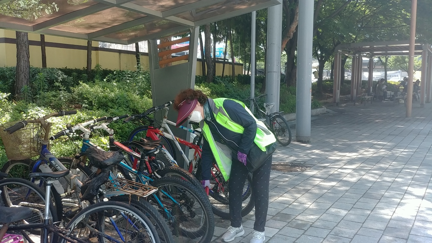6월 자전거보관소 도우미 활동모니터링의 4번째 이미지