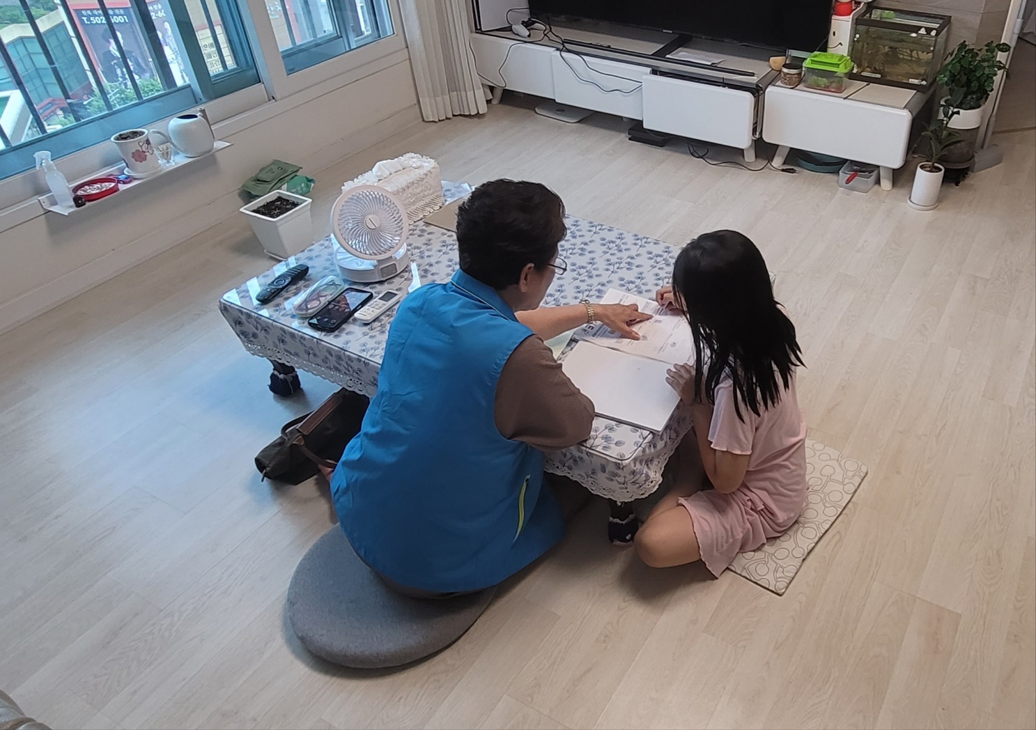 다문화가정자녀학습지원도우미 7월 모니터링의 1번째 이미지