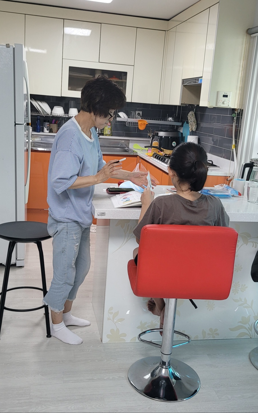 다문화가정자녀학습지원도우미 8월 모니터링의 1번째 이미지