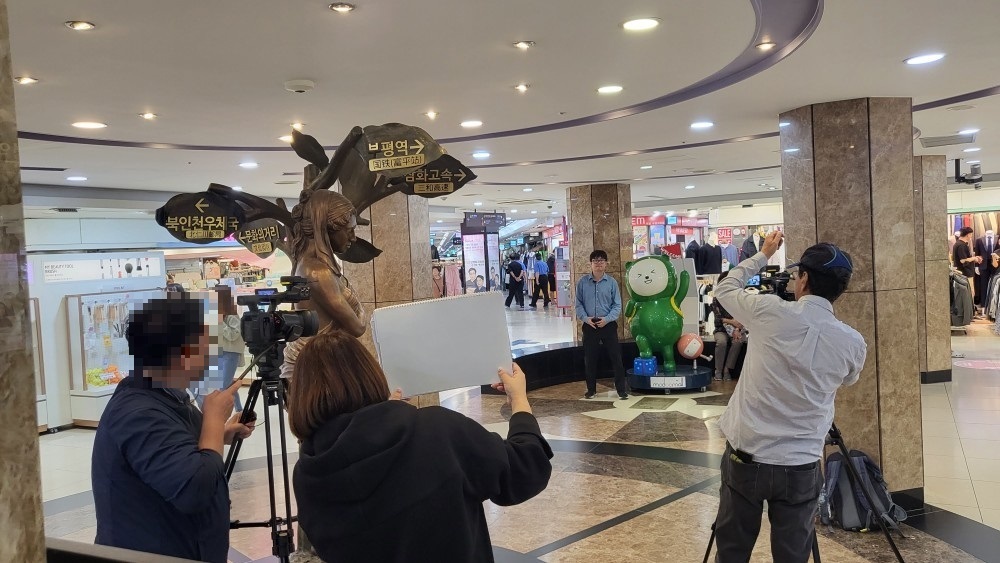 지하상가안내도우미 홍보영상 재촬영의 3번째 이미지