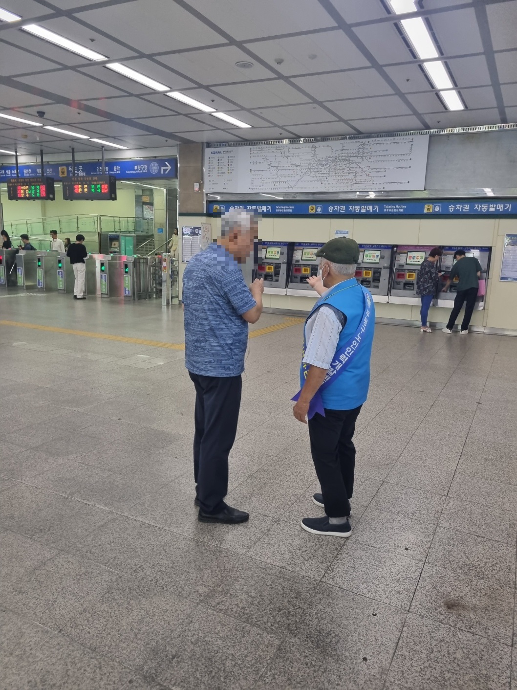 지하상가안내도우미 9월 모니터링의 2번째 이미지
