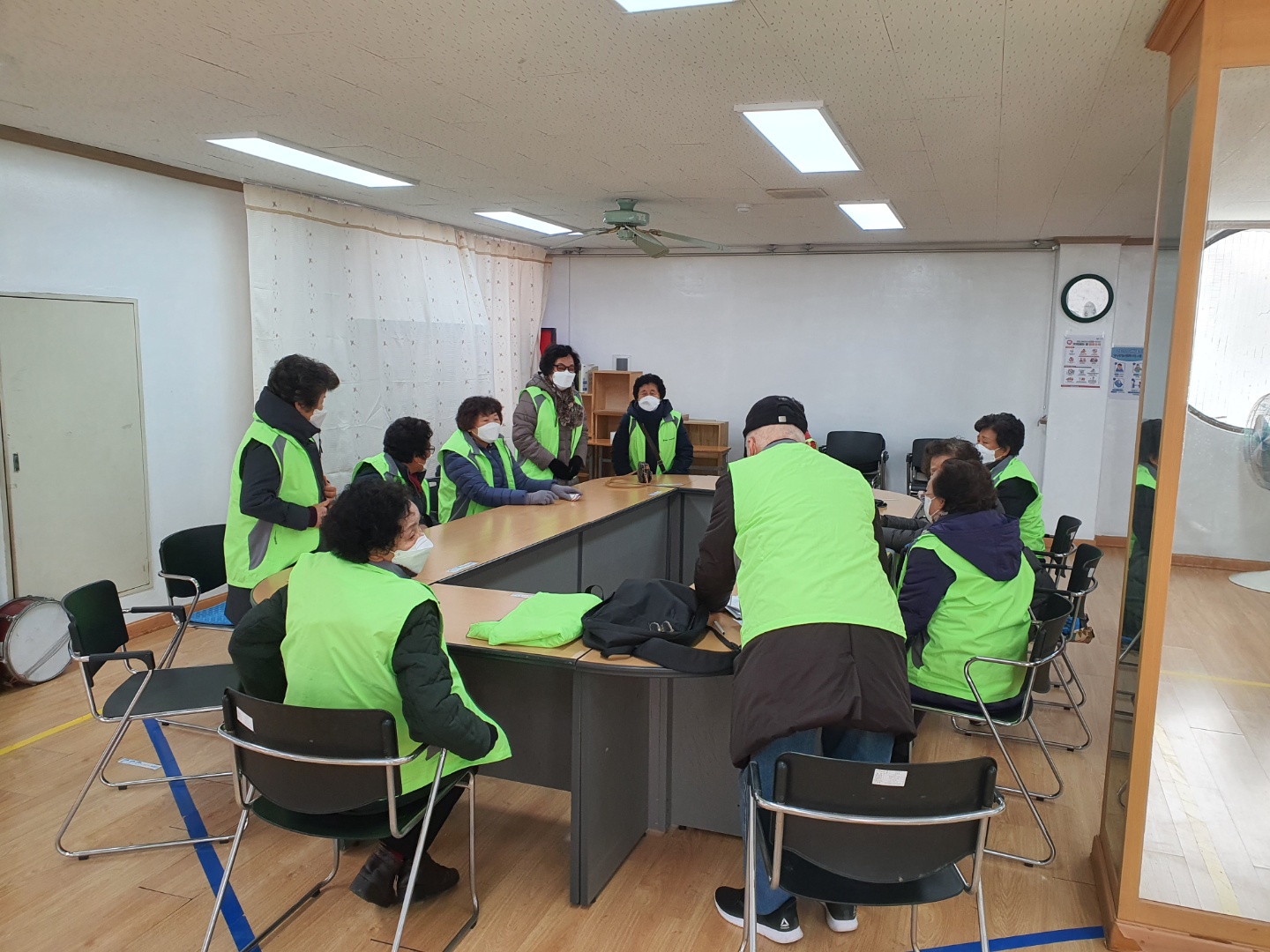 2021년 2월 노인급식지원도우미 삼산조,갈산조 모니터링의 2번째 이미지