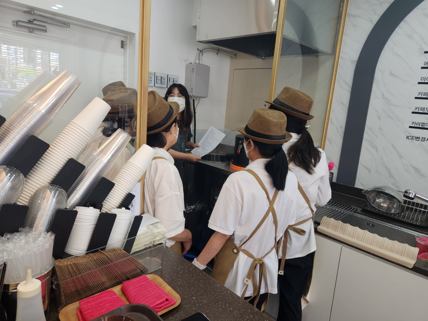 카페어울림(본점) 두부기계 설치 및 제조 교육의 4번째 이미지