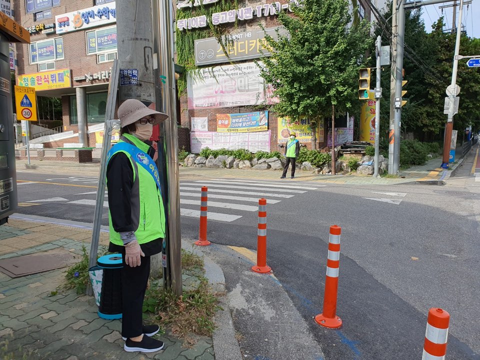 교통약자보호구역지킴이 10월 활동 모니터링의 2번째 이미지