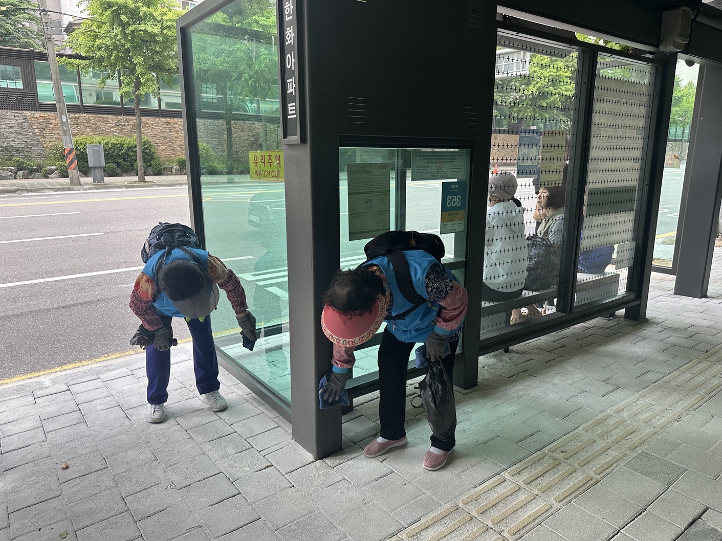 정류장지킴이 6월 모니터링 이미지