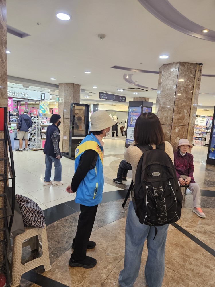지하상가안내도우미 5월 모니터링의 5번째 이미지