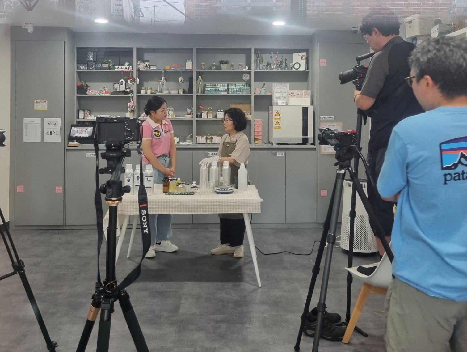고향사랑기부제 관련 촬영(리빙TV)의 4번째 이미지