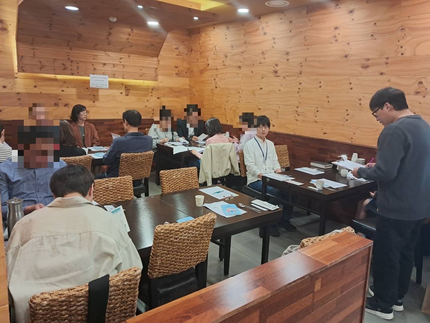 우리장터도우미 수요처 간담회의 2번째 이미지