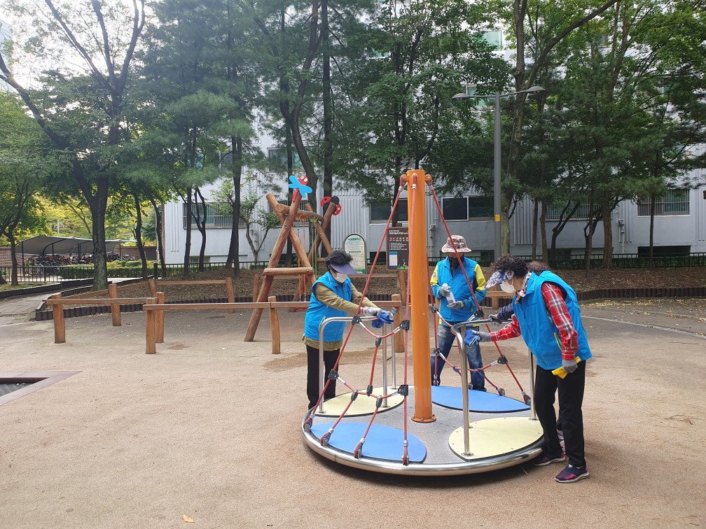 놀이터관리사업 10월 활동 모니터링 이미지