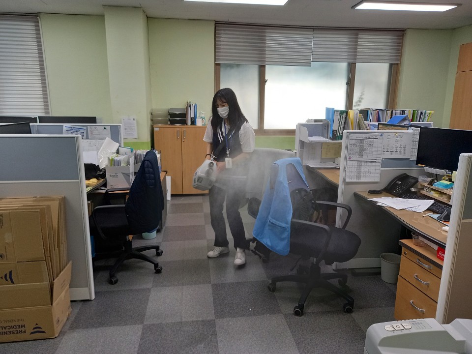 센터 분사살균소독의 3번째 이미지