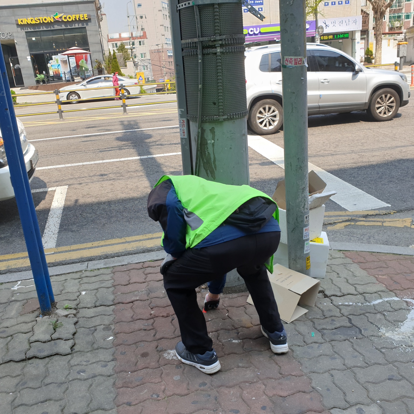 정류장지킴이 4월7일 모니터링 이미지