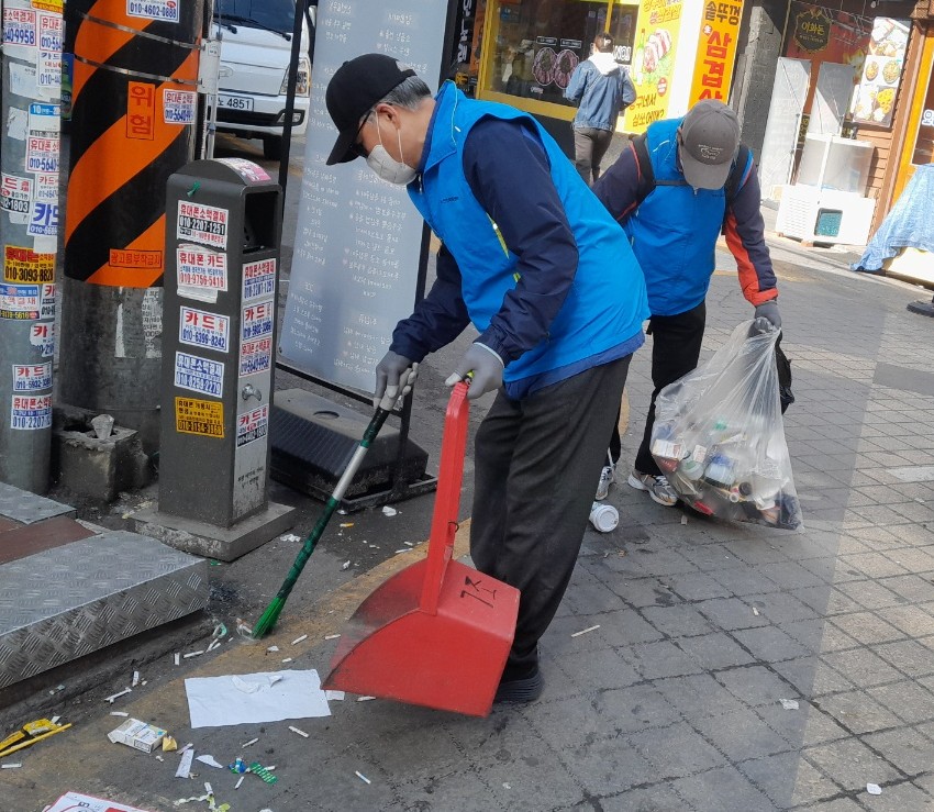 우리장터도우미 4월 활동 모니터링의 1번째 이미지