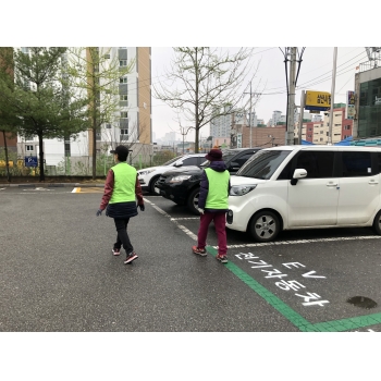 불법주정차질서계도사업 4월 모니터링 이미지