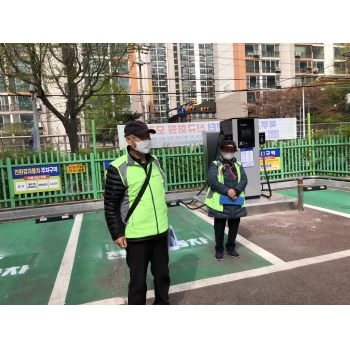 불법주정차질서계도사업 4월 모니터링 이미지