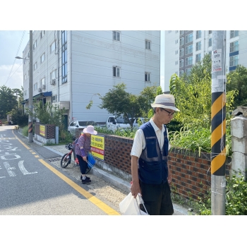 자전거보관소도우미 8월 모니터링 이미지