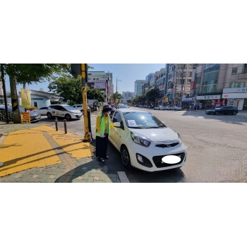 불법주정차질서계도사업 9월 모니터링 이미지