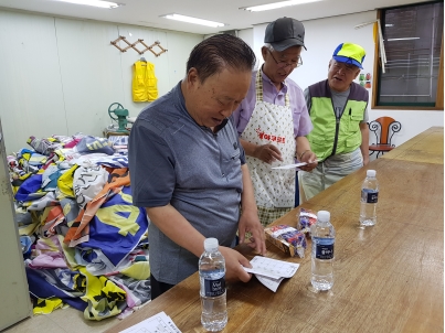 2018년 불법광고물제거사업 7월 활동 사진(11조) 이미지