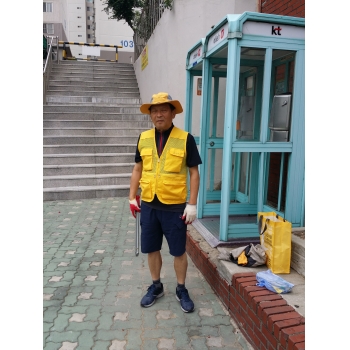 2018년 정류장지킴이 9월 활동 사진 이미지