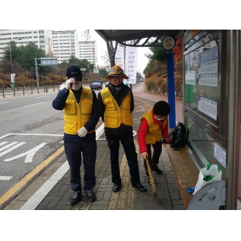 2018년 정류장지킴이 11월 활동사진 이미지