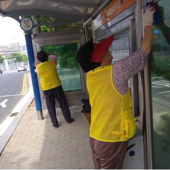2019년 정류장지킴이 5월 활동사진(10조, 12조) 이미지