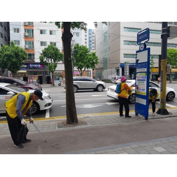 2019년 정류장지킴이 6월 활동사진(4조,7조) 이미지