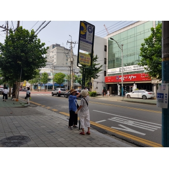2019년 정류장지킴이 8월 활동사진(4조, 6조) 이미지