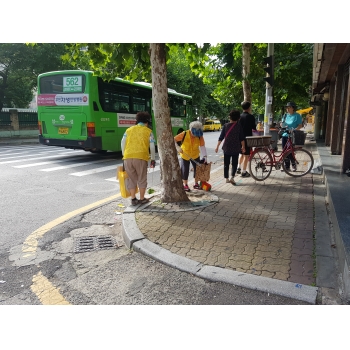 2019년 정류장지킴이 9월 활동사진(1조, 5조) 이미지