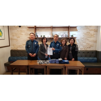 코로나 19 관련 부평경찰서 마스크 기부 이미지