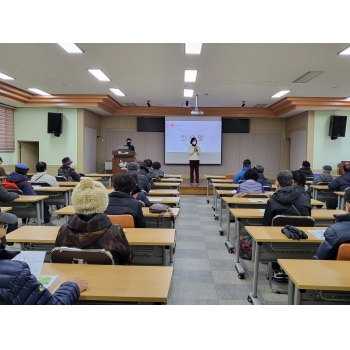 2022년 불법광고물제거사업 활동교육 이미지